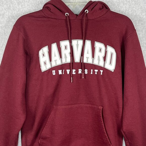 Harvard University Hoodie Sweatshirt Champion Stitched Embroidered Unisex XS - Picture 4 of 10
